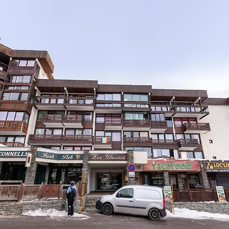 Appartement Résidence Glaciers - Location: Pour 4 Personnes Avec Balcon Ensoleillé, Quartier Jeune Et Animé Mae-9077 Val Thorens